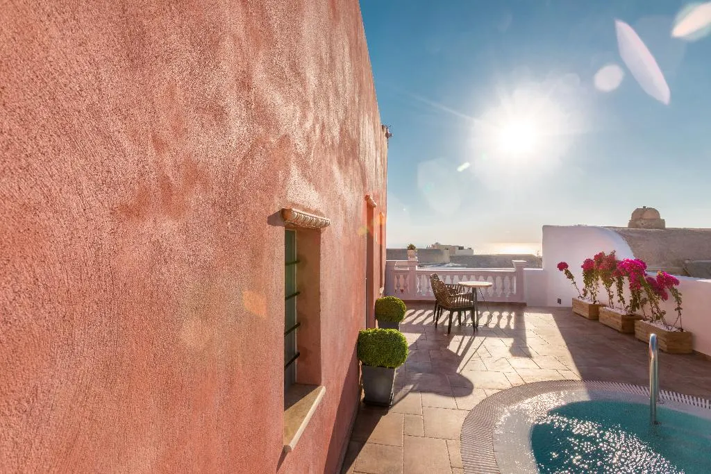 SUITE DELUXE Room, Tramonto Secret Villas, Santorini