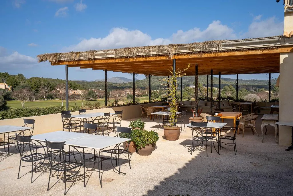Terrace, Pula Golf Resort, Majorca
