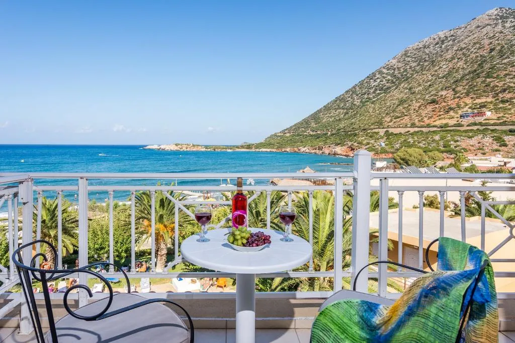 General view, Talea Beach, Crete