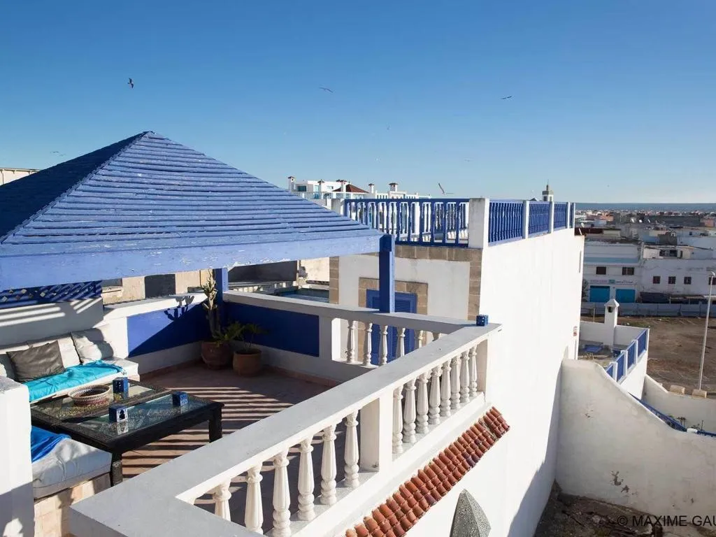 Terrace, Riad Hotel Emeraude, Essaouira