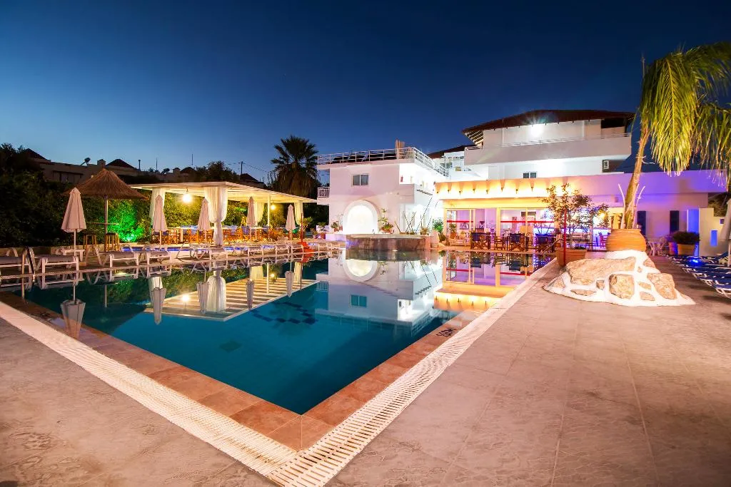 Pool, Tinas Plus Hotel, Rhodes
