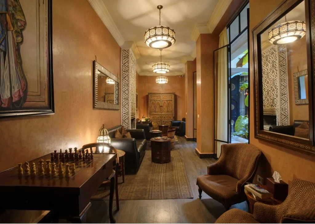 Lobby, Riad Kheirredine, Marrakech