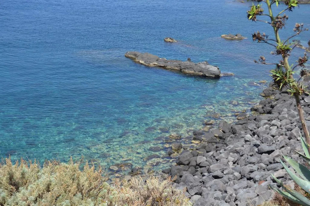 Beach, Hotel Ossidiana Stromboli, Palermo