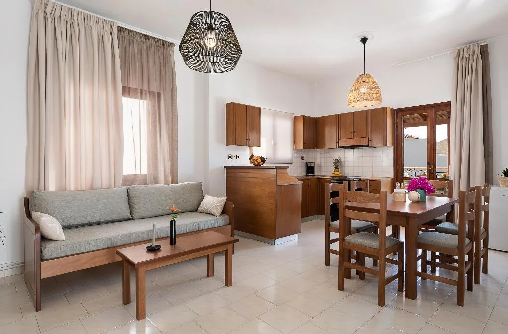 APARTMENT TWO BEDROOMS ONE BATHROOM Room, Artemis Apartments, Crete