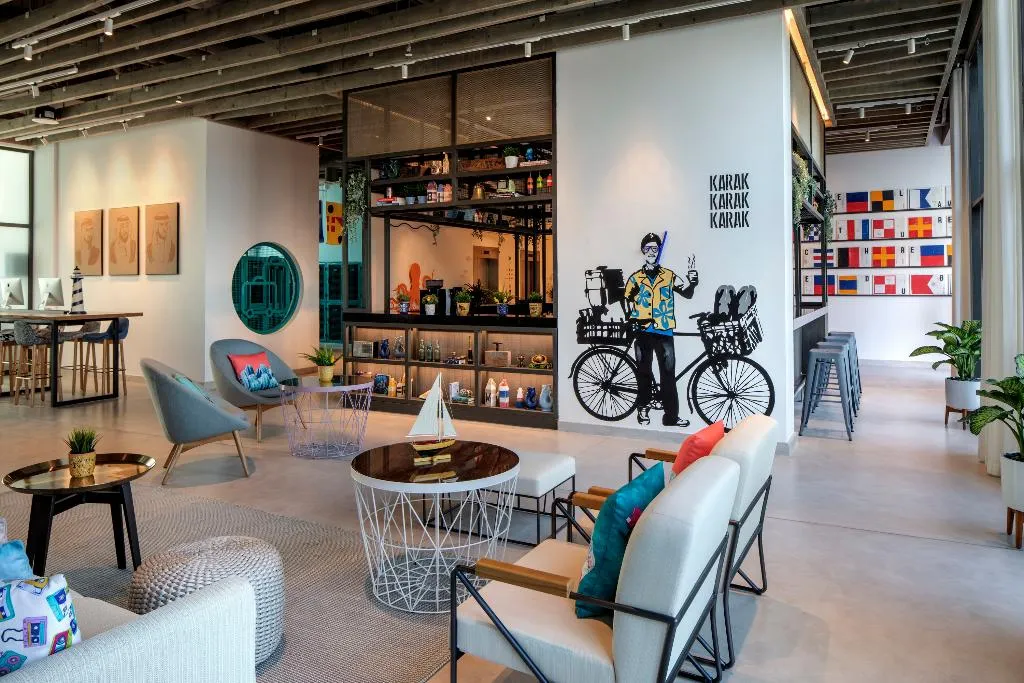 Lobby, Rove La Mer Beach, Jumeirah, Dubai