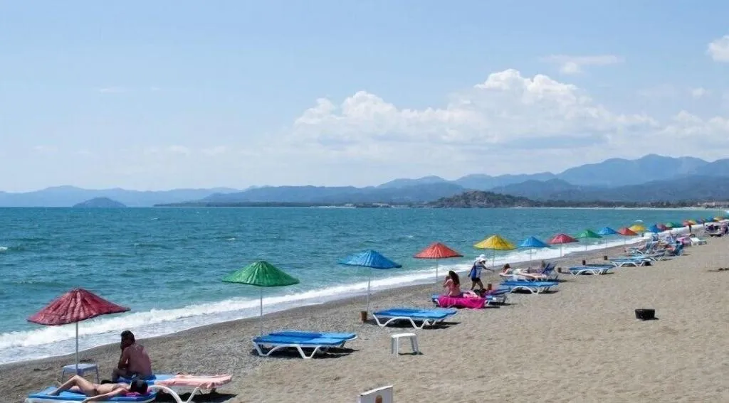 Beach, Uras Beach Hotel, Dalaman
