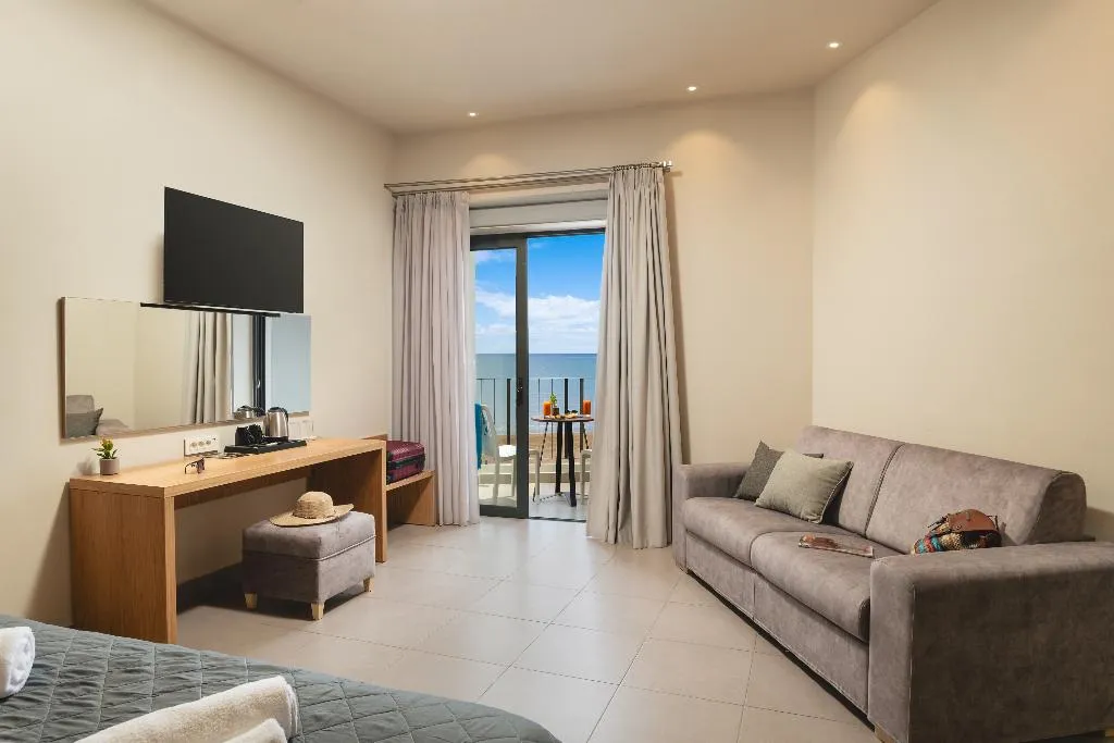 DOUBLE SUPERIOR Room, Elia Agia Marina Beach Hotel, Crete