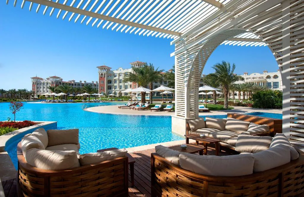 Terrace, Baron Palace, Red Sea Riviera