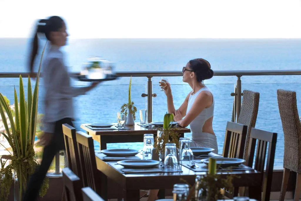 Restaurant, Blue Bay Resort Hotel, Crete