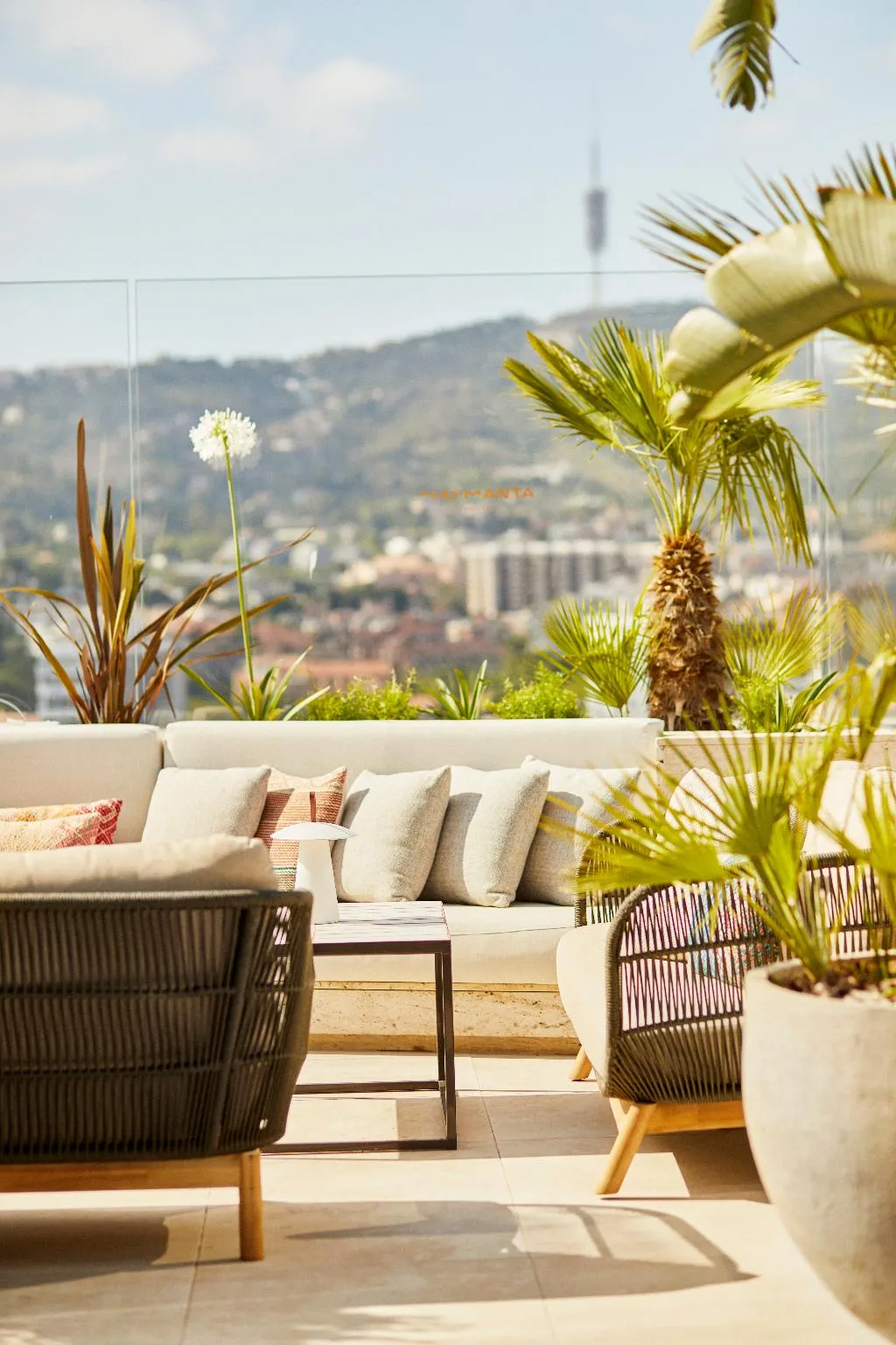 Terrace, Grand Hyatt Barcelona, Barcelona