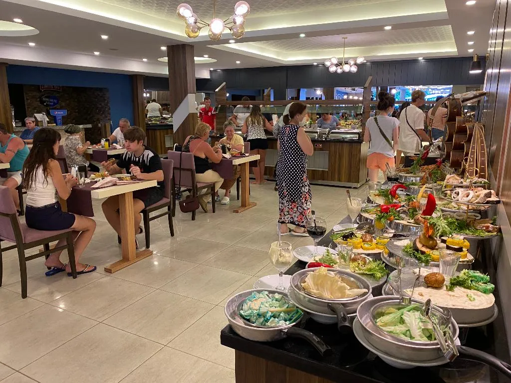 Restaurant, Acar Hotel, Antalya