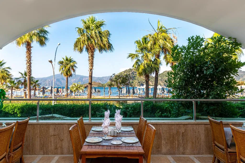 Restaurant, Faros Premium Beach Hotel, Dalaman