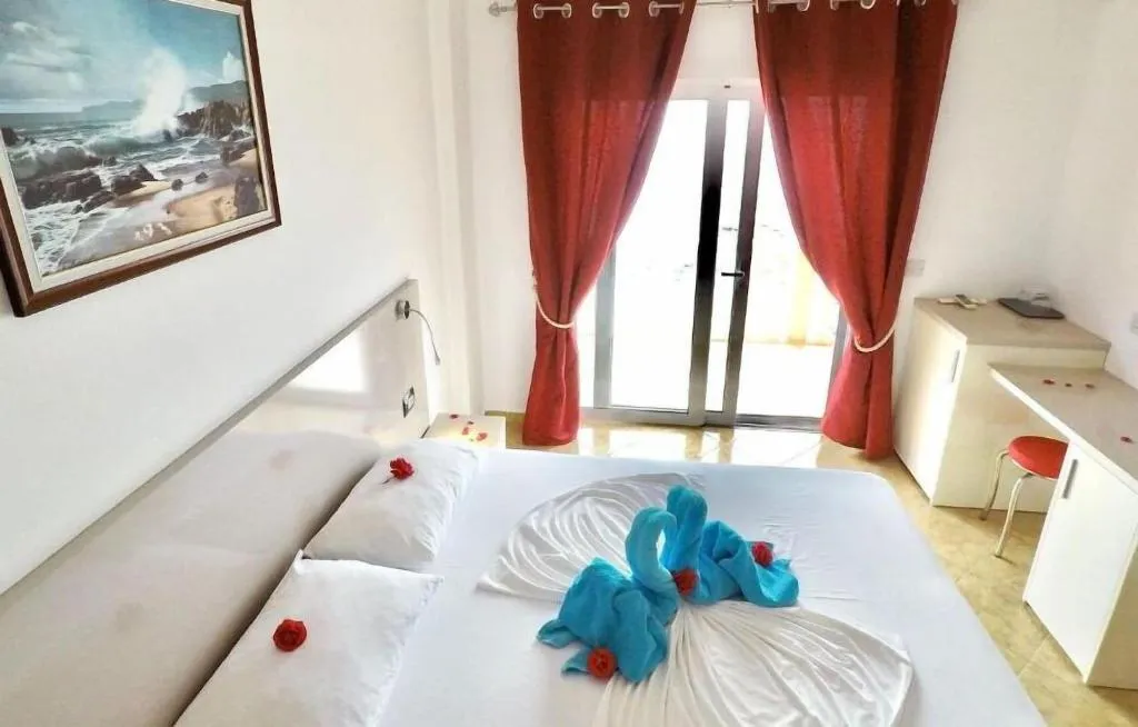 Room, Hotel Mucobega, Southern Albania