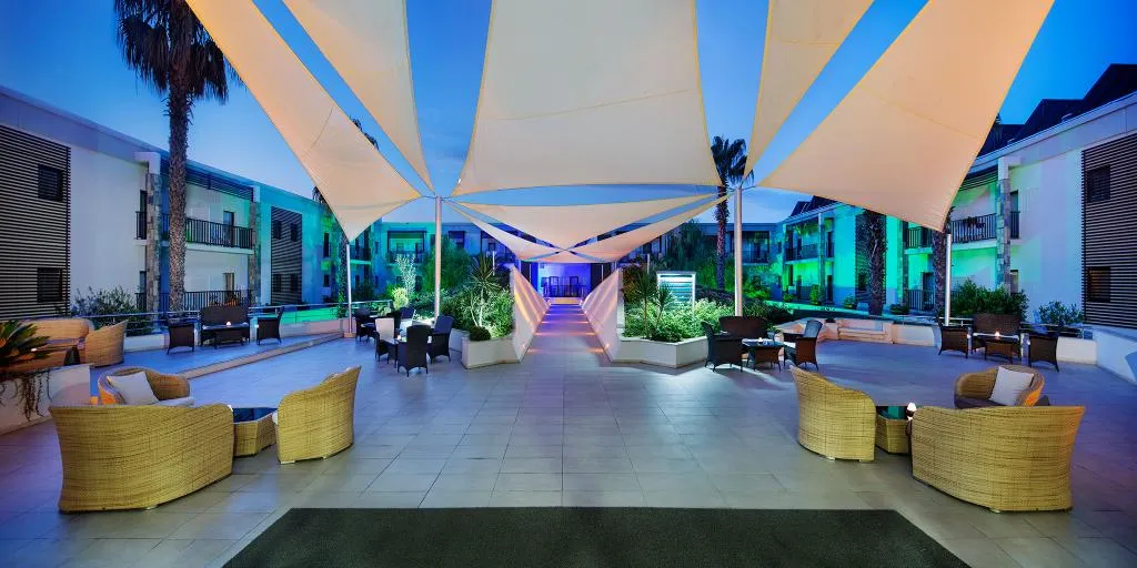 Terrace, Green Bay Resort, Bodrum