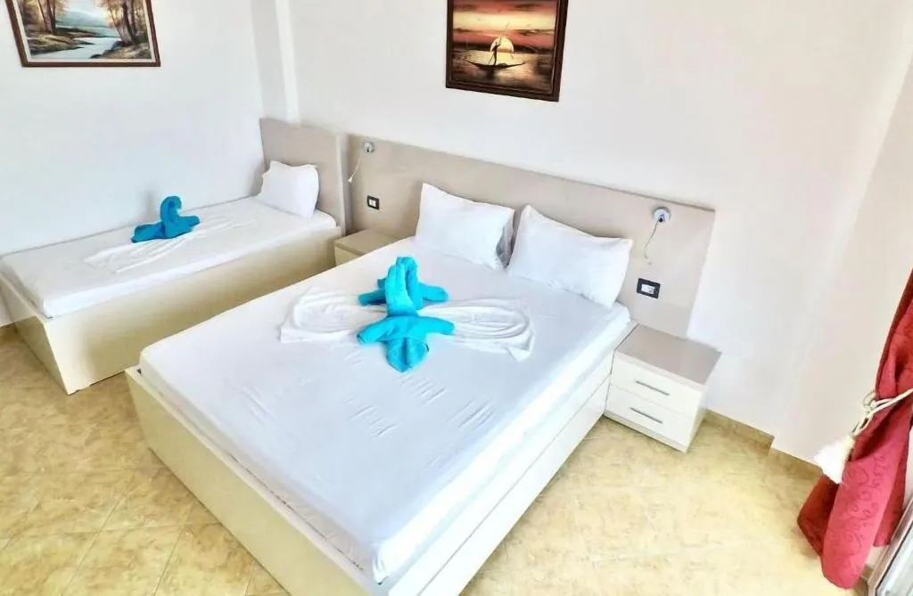 Room, Hotel Mucobega, Southern Albania
