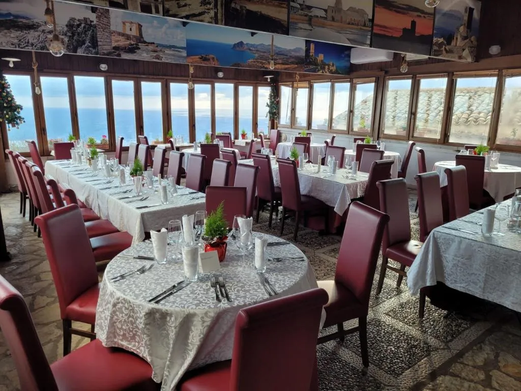 Restaurant, Hotel Elimo, Palermo