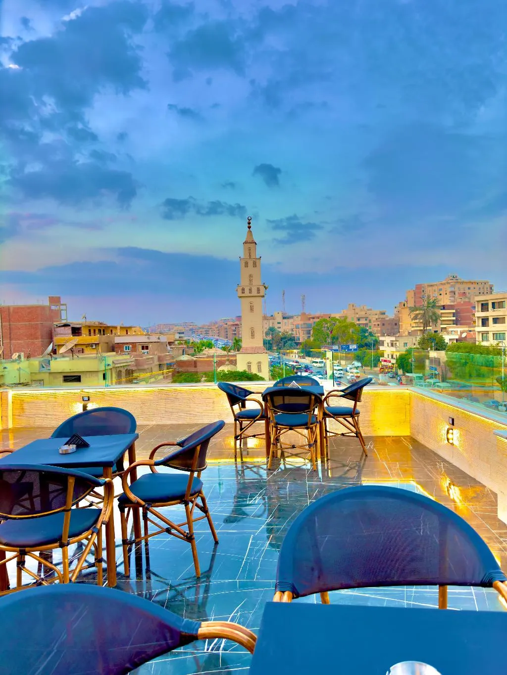 General view, Pyramids Enigma Grand Lodge, Cairo
