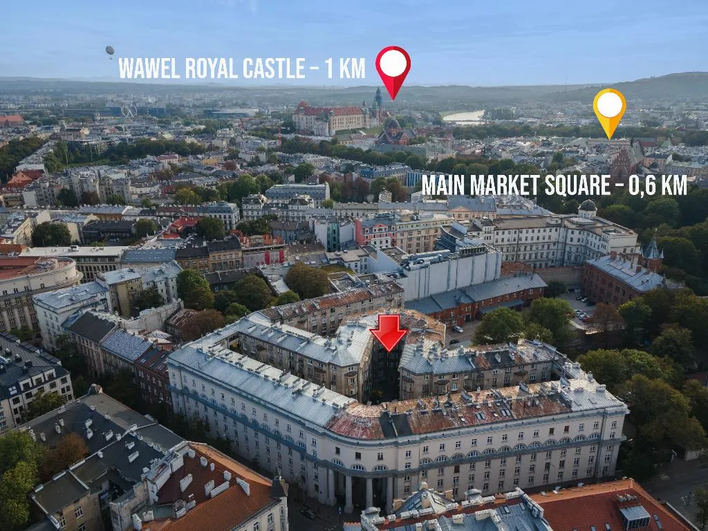 General view, Erasmus Student Apartments - Krakow Old Town, Krakow