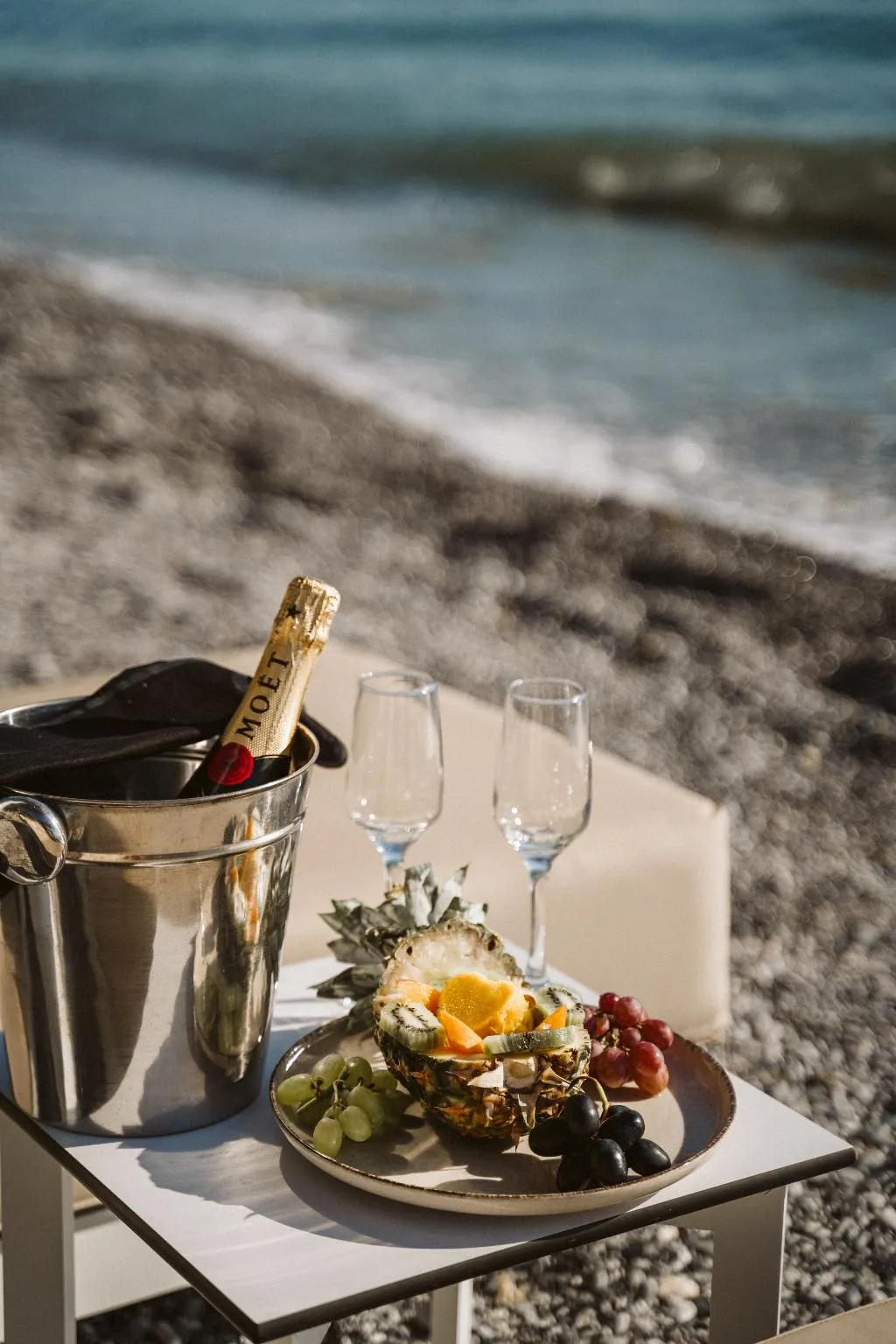 Beach, Akrotiri Olympus Luxury Suites, Thessaloniki