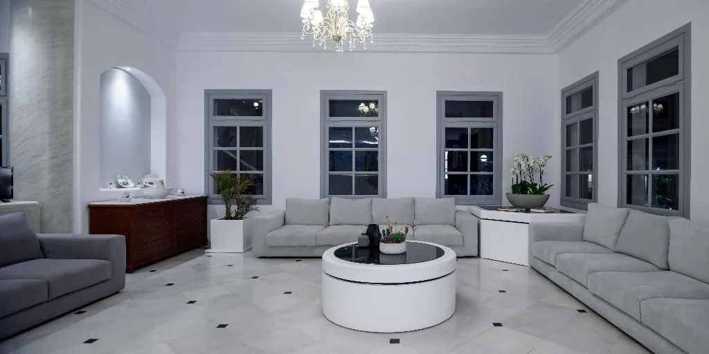 Lobby, Veggera Hotel, Santorini