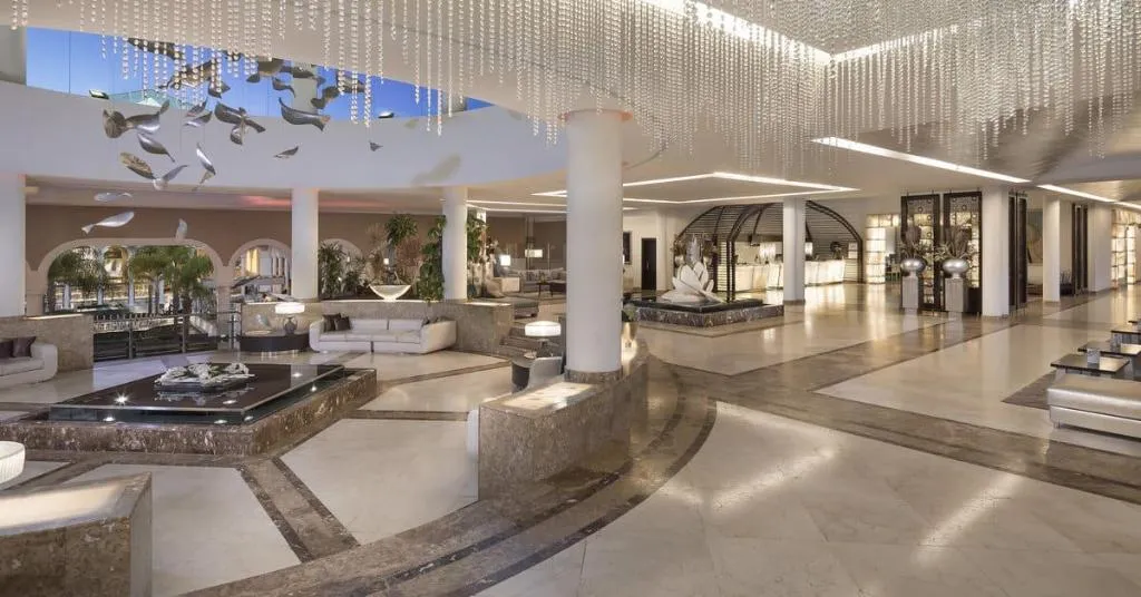 Lobby, Gran Melia Palacio de Isora, Tenerife