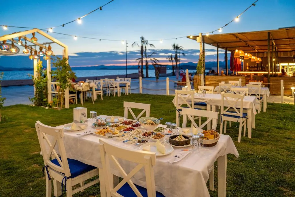 Restaurant, Uras Beach Hotel, Dalaman