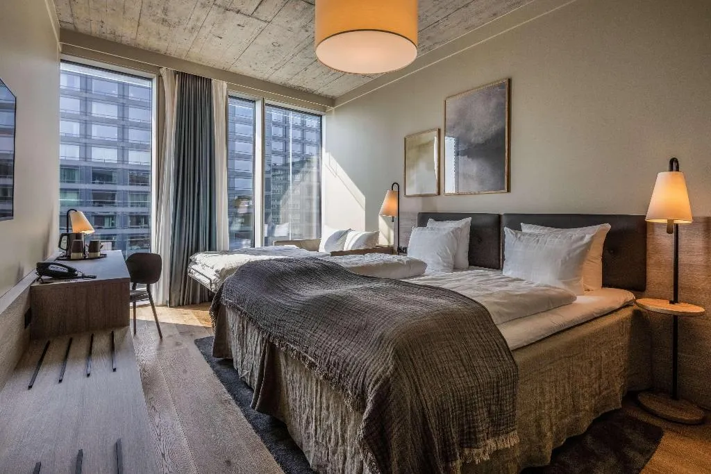 DOUBLE SINGLE USE KING SIZE BED Room, Scandic Spectrum, Copenhagen