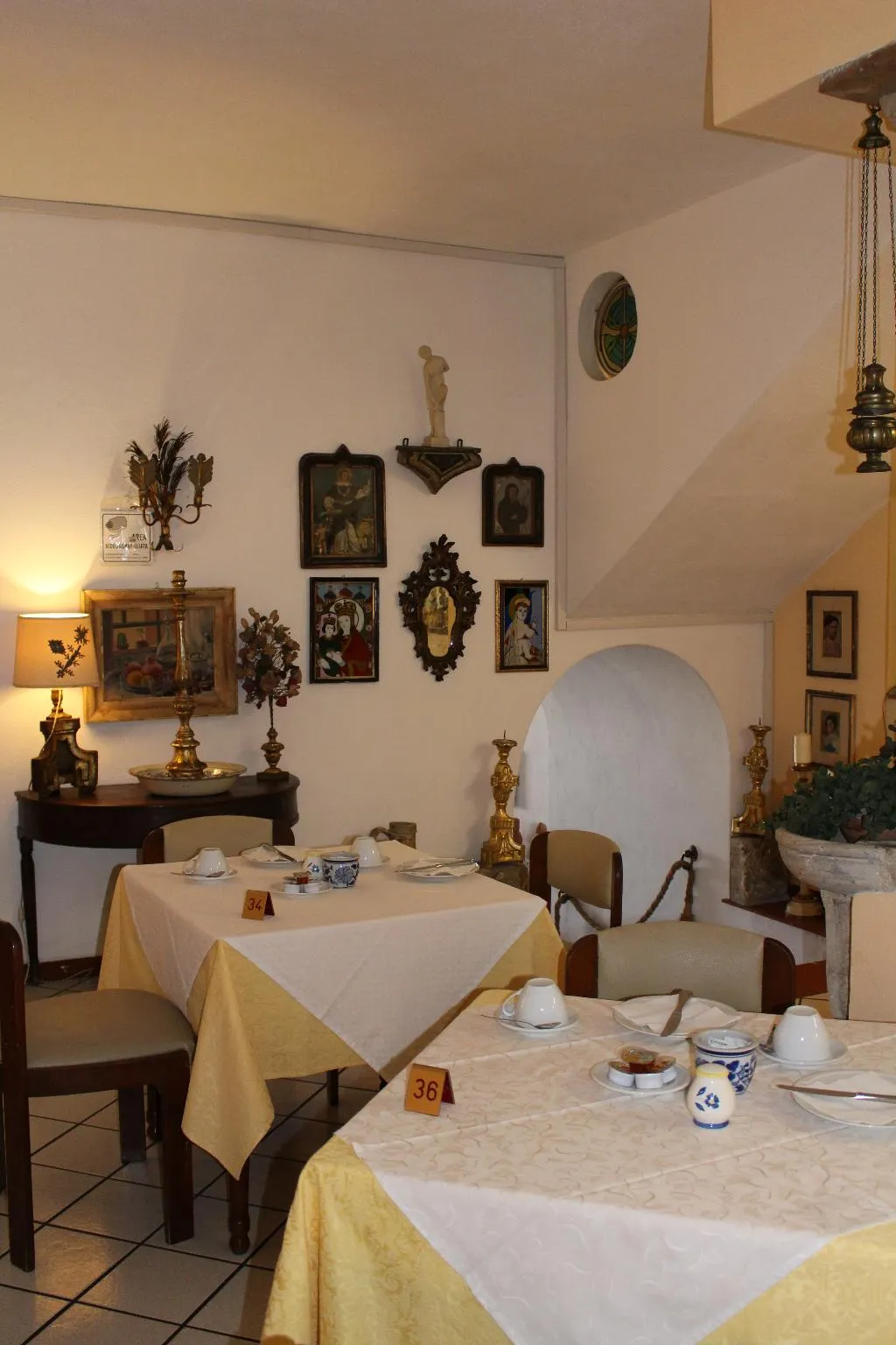 Restaurant, Villa Mora, Catania