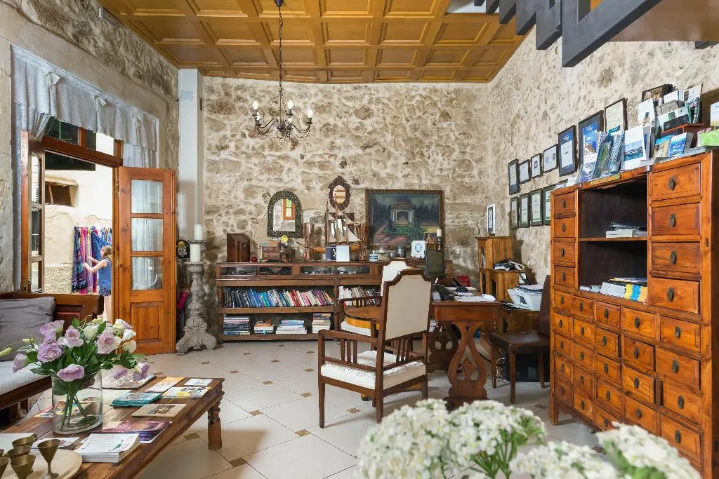 Lobby, Avli Lounge Apartments, Crete
