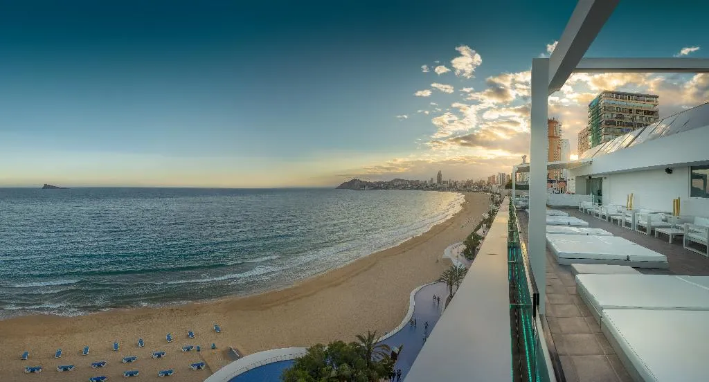 Terrace, Villa del Mar Hotel Family Gourmet, Costa Blanca