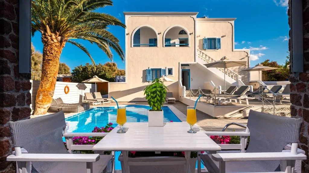 Terrace, Stelios Place, Santorini