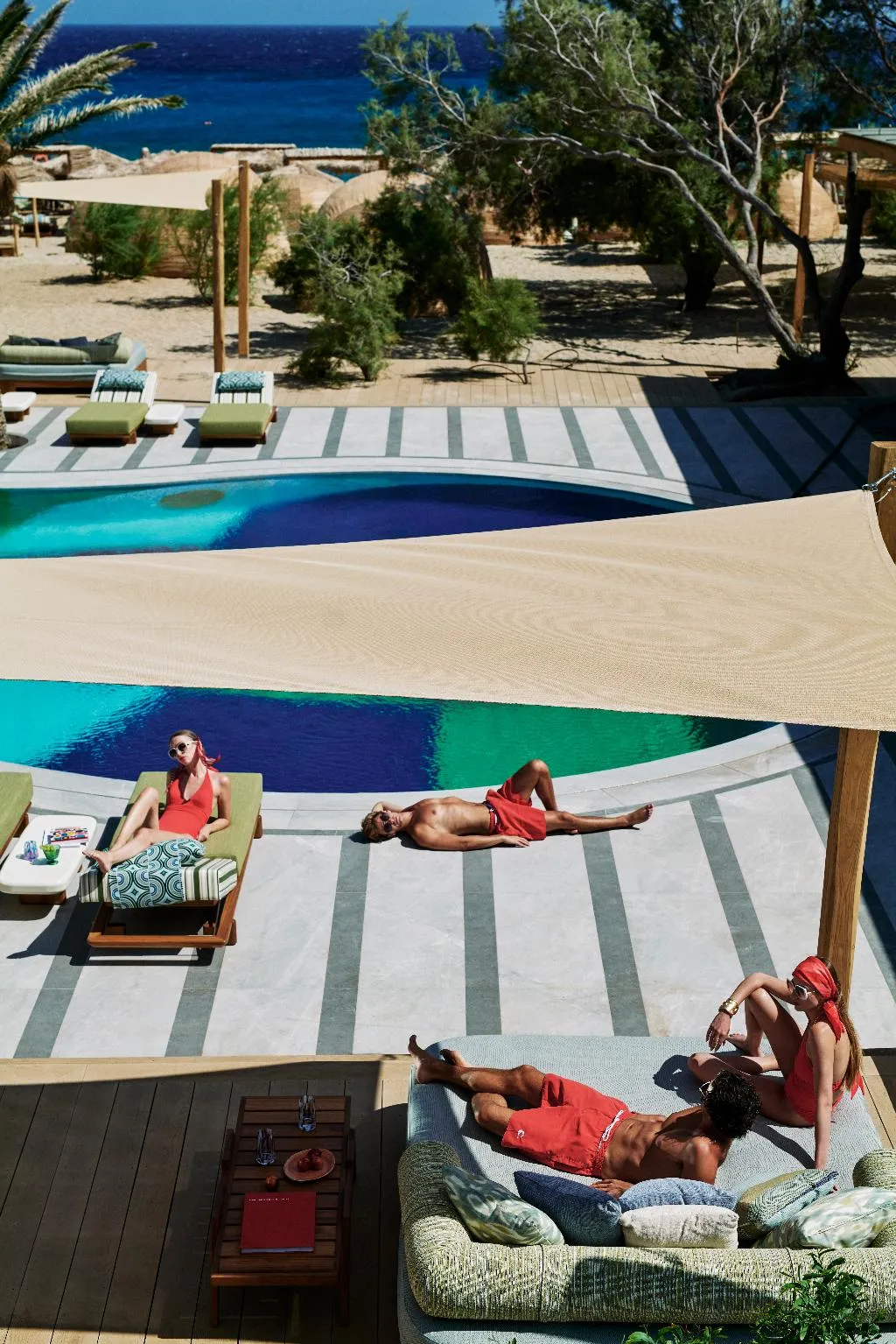 Pool, Myconian Sunrise Relais & Chateaux Hotel, Mykonos