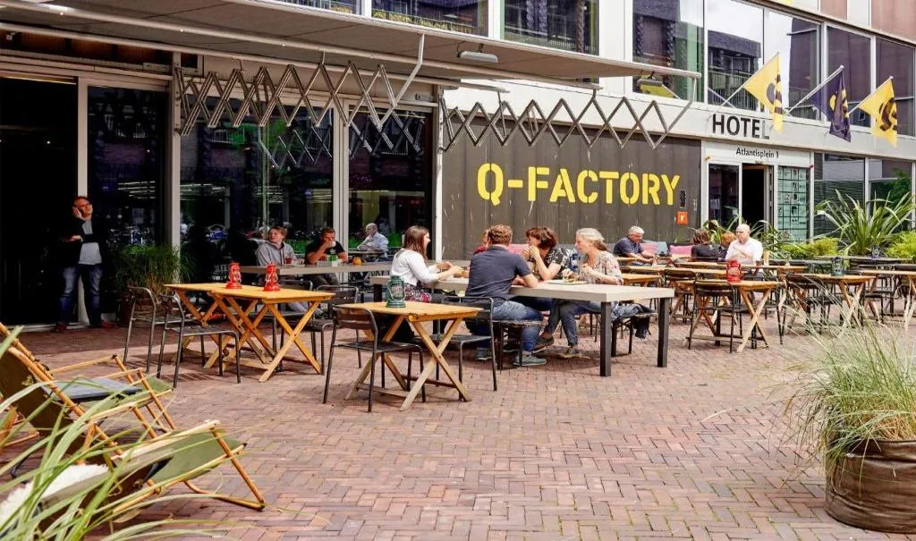Terrace, Q-Factory Hotel, Amsterdam