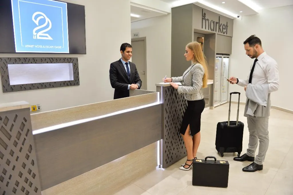 Lobby, Le 22 Appart'Hotel, Casablanca