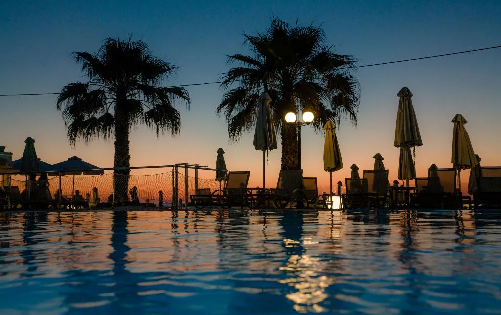 Pool, Acharavi Beach Hotel, Corfu
