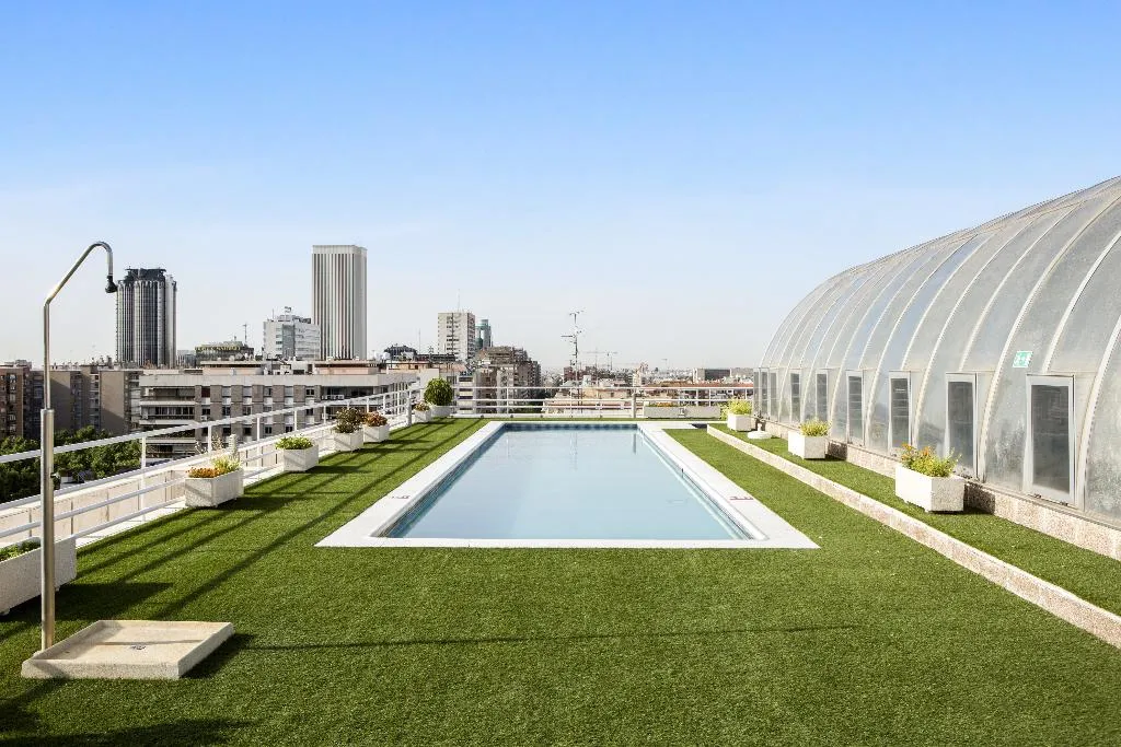 Pool, Pierre & Vacances Madrid Aptos Eurobuilding 2, Madrid