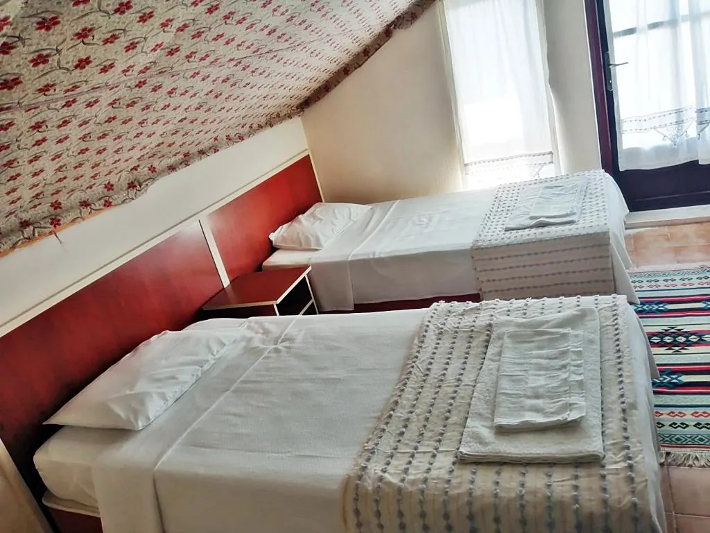 TWIN SEA VIEW WITH TERRACE Room, Side Antik Sempati Hotel, Antalya