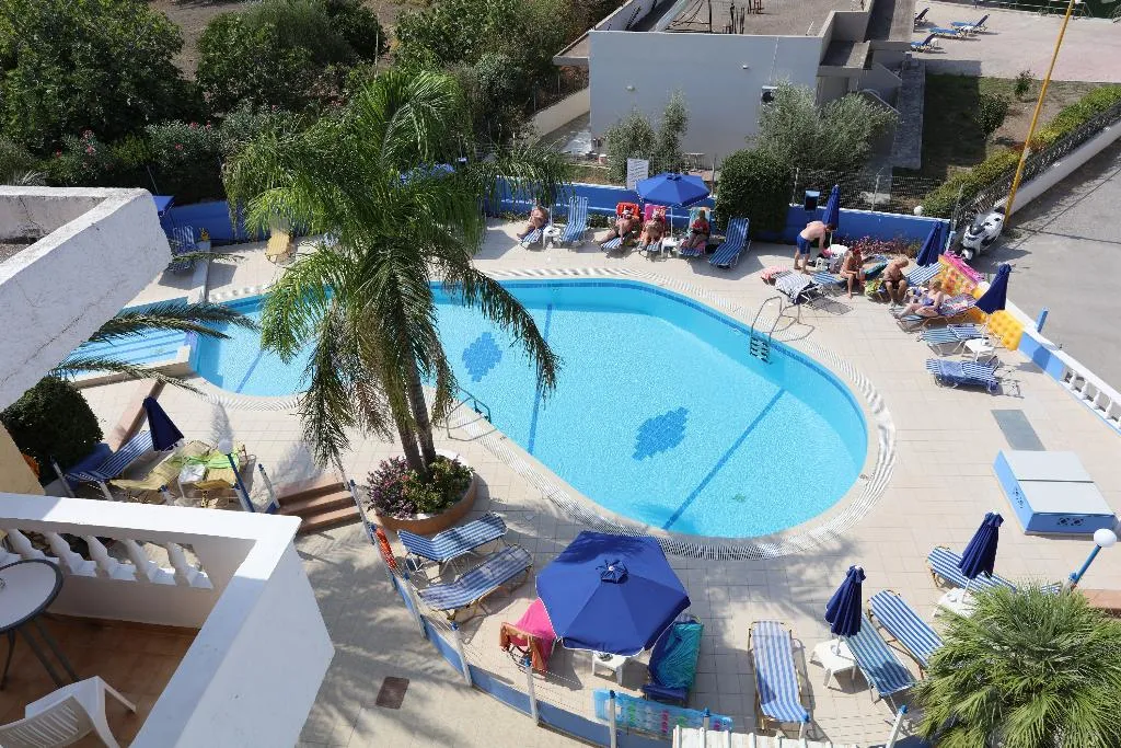 Terrace, Moscha Hotel, Rhodes