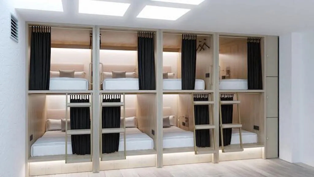 Bed in dormitory FEMALE ROOM Room, Y Hostel - Albergue Juvenil, Majorca