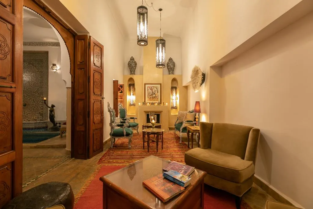 Lobby, Riad Les Trois Palmiers El Bacha, Marrakech