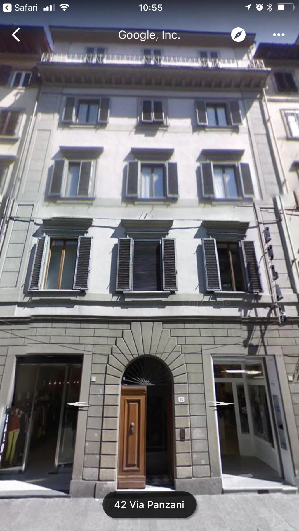 General view, Palazzo Panzani, Florence