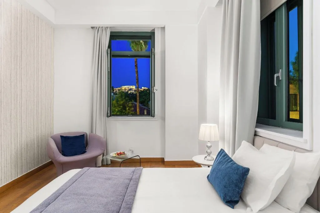 JUNIOR SUITE WITH VIEWS Room, Athenaeum Eridanus Luxury Hotel, Athens