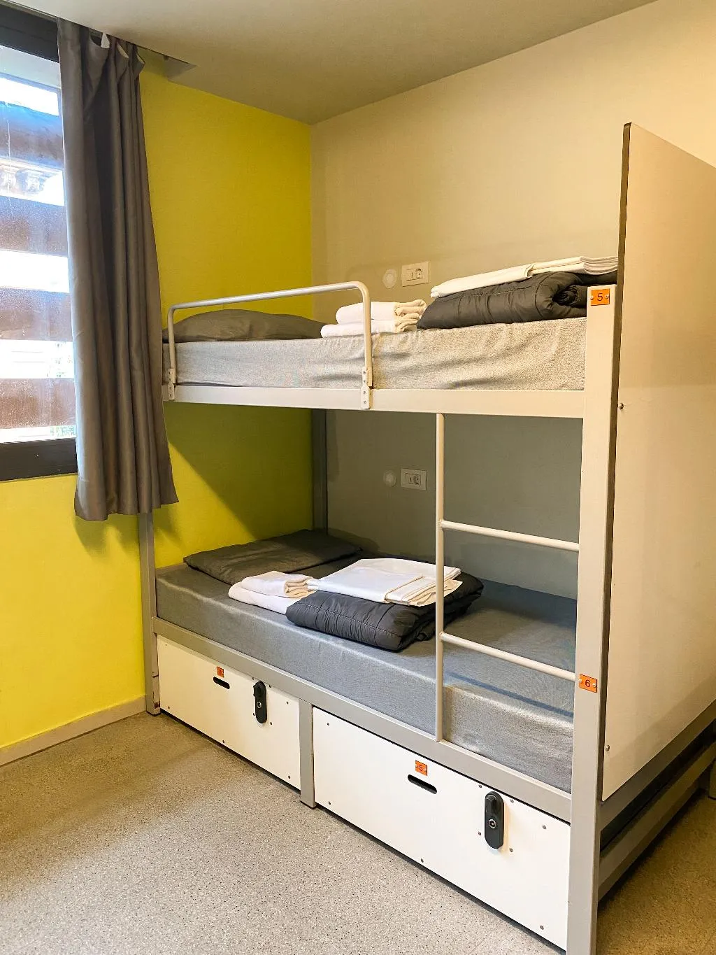 Bed in dormitory CAPACITY 9 Room, Youth Hostel Pere Tarres, Barcelona