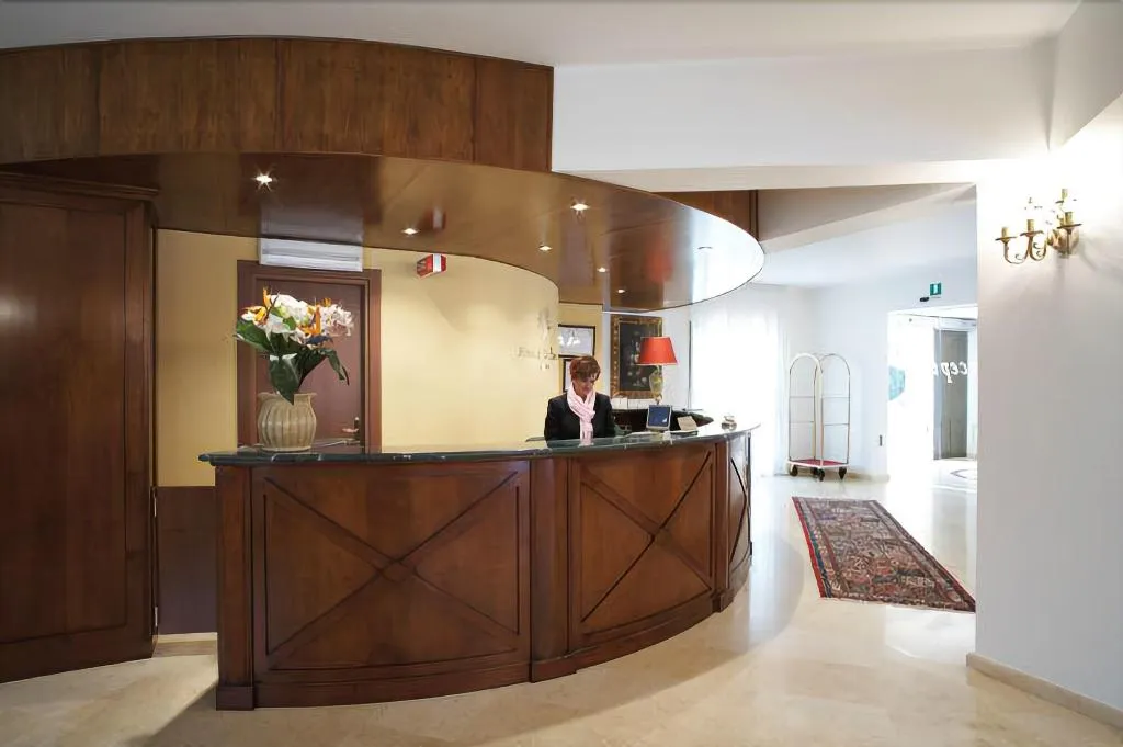Lobby, Hotel delle Palme, Taormina