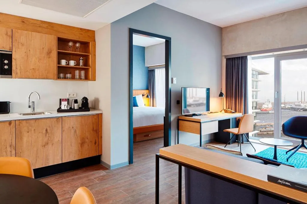 Room, Residence Inn Amsterdam Houthavens, Amsterdam