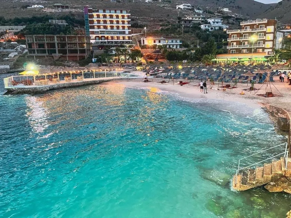 Beach, Hotel Mucobega, Southern Albania