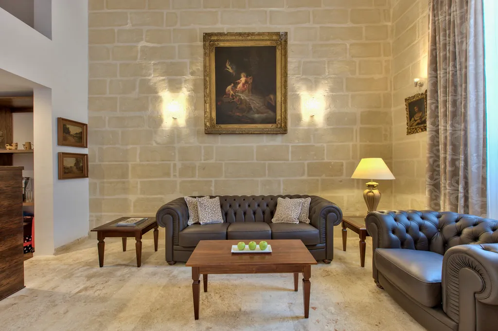 Lobby, Palazzo Violetta, Malta