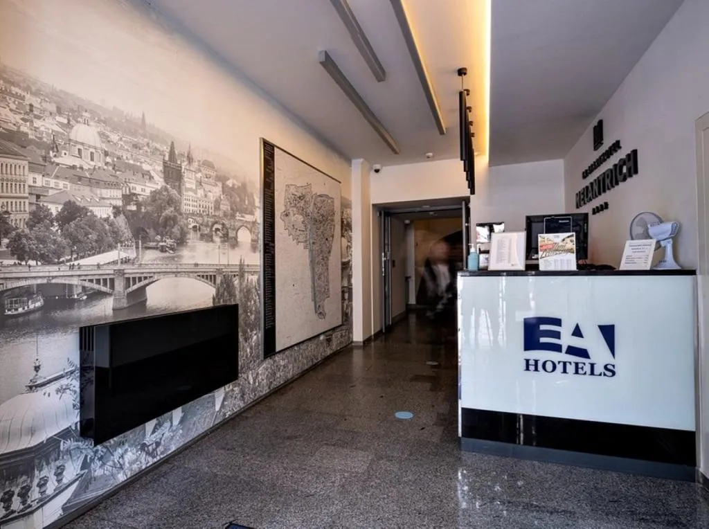 Lobby, EA ApartHotel Melantrich, Prague