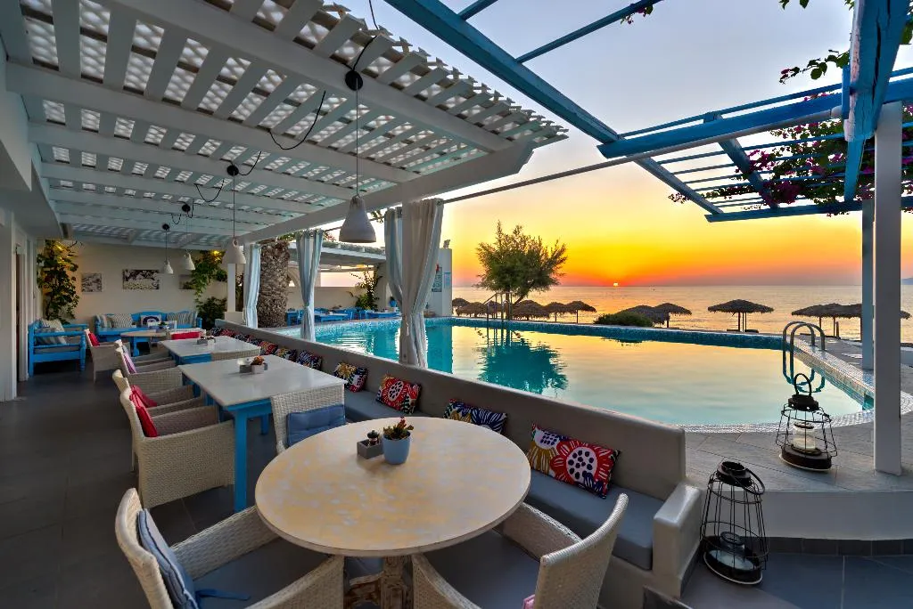 Restaurant, Sigalas Beach Hotel, Santorini