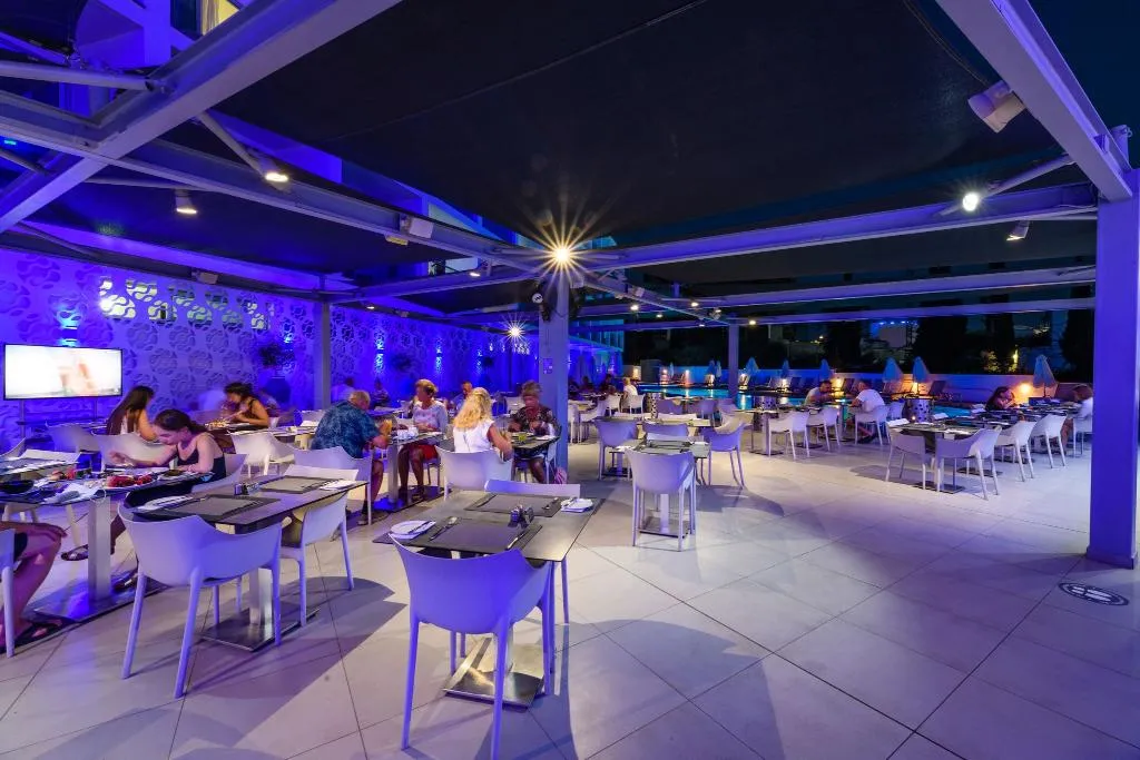 Terrace, River Rock Hotel, Cyprus